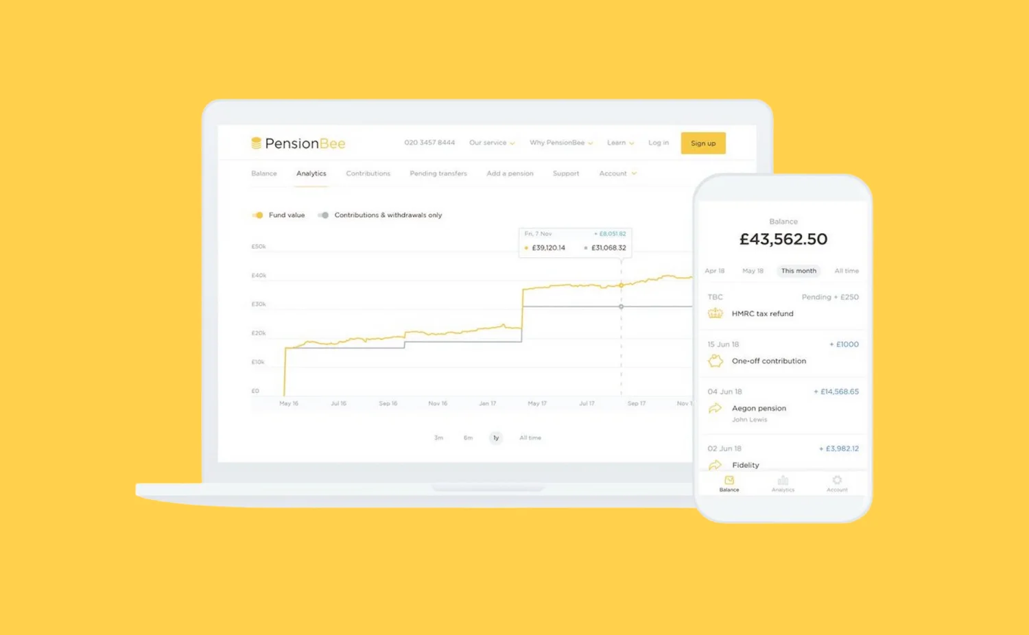 Combine your old pensions with PensionBee.